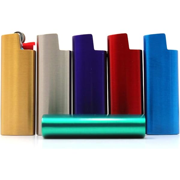 miページ Amazon.com: Lucklybestseller Metal Lighter Case Cover Holder